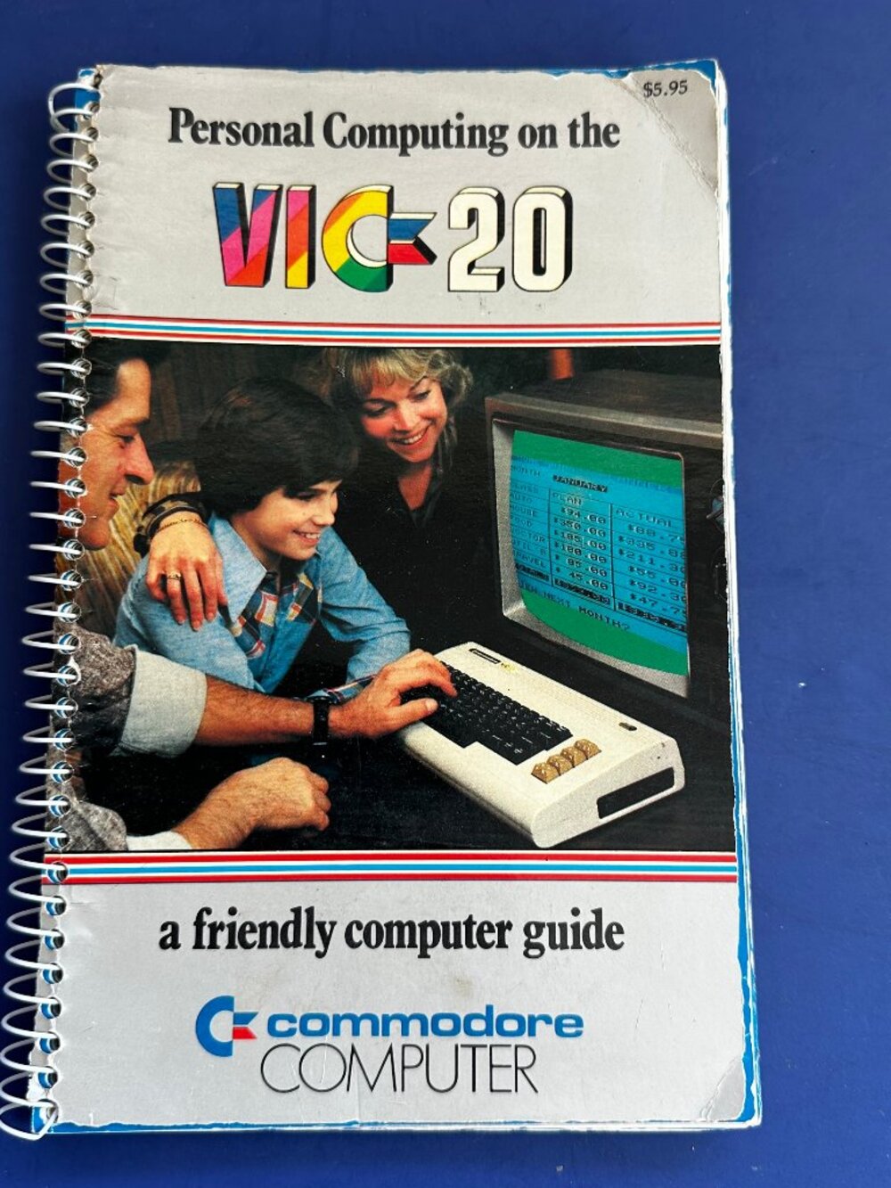 Commodore VIC-20 Friendly Computer Guide Manual